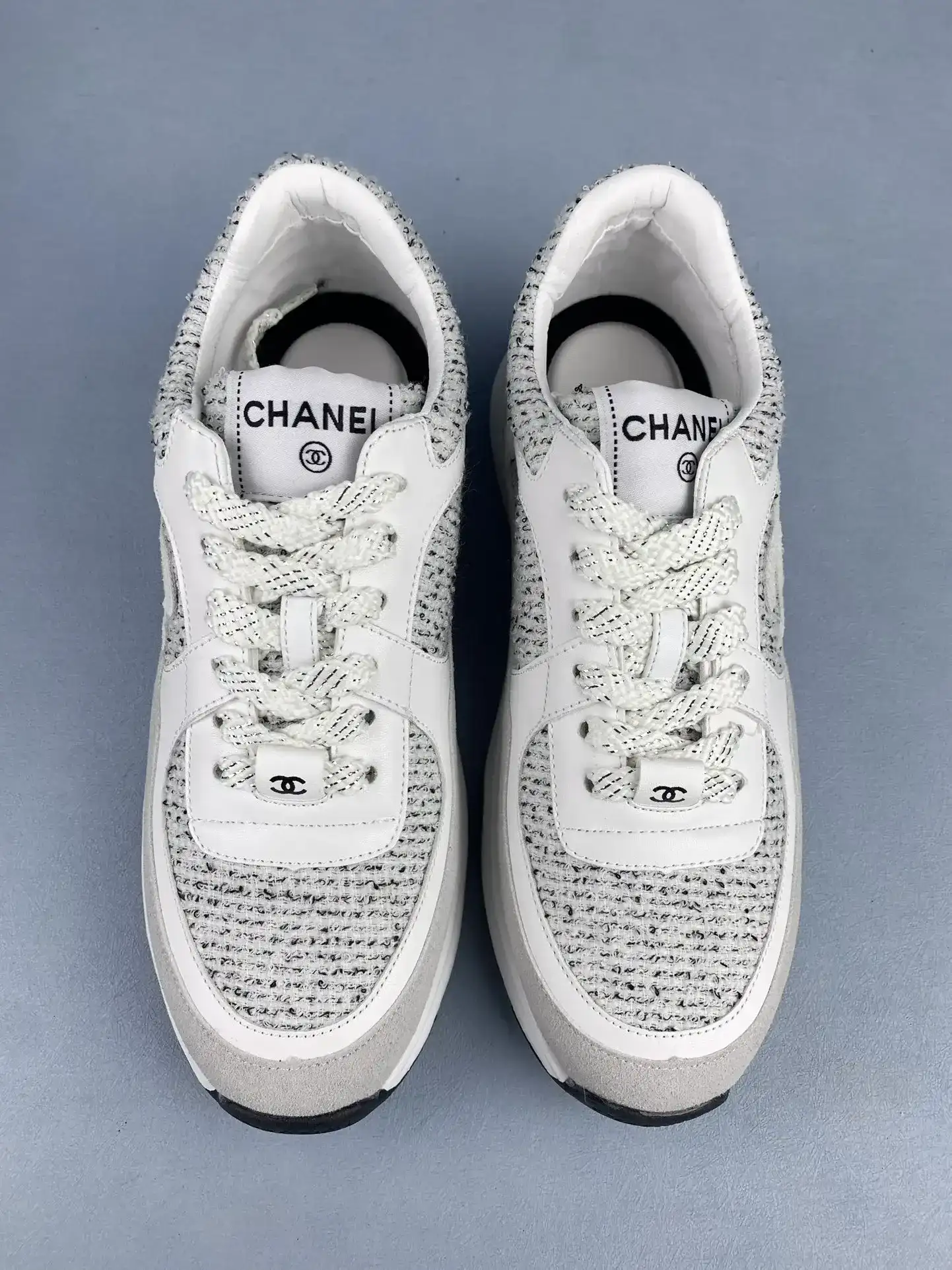 CHANEL Sneakers Fabric & Suede product photo from LabelPicks