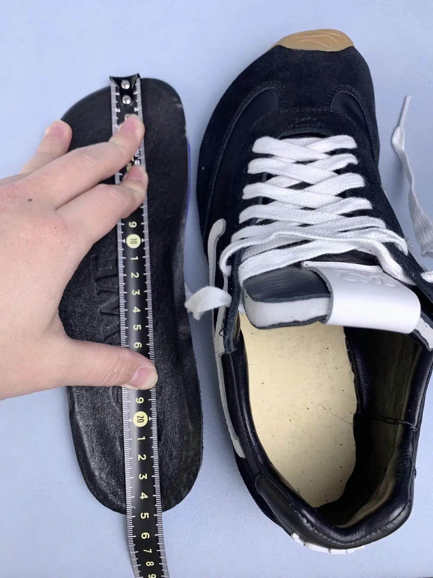 LOEWE Ballet Runner 2.0 in nylon and calfskin product photo from LabelPicks