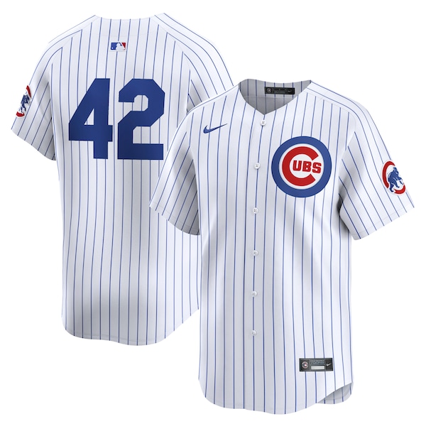 Chicago Cubs Nike 2024 Jackie Robinson Day Home Limited Jersey – White