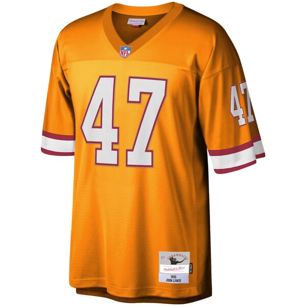 John Lynch Tampa Bay Buccaneers Big & Tall 1995 Legacy Retired Player Jersey - Orange