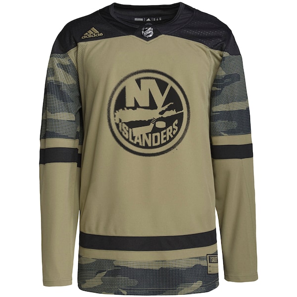 New York Islanders adidas Military Appreciation Team Authentic Practice Jersey - Camo