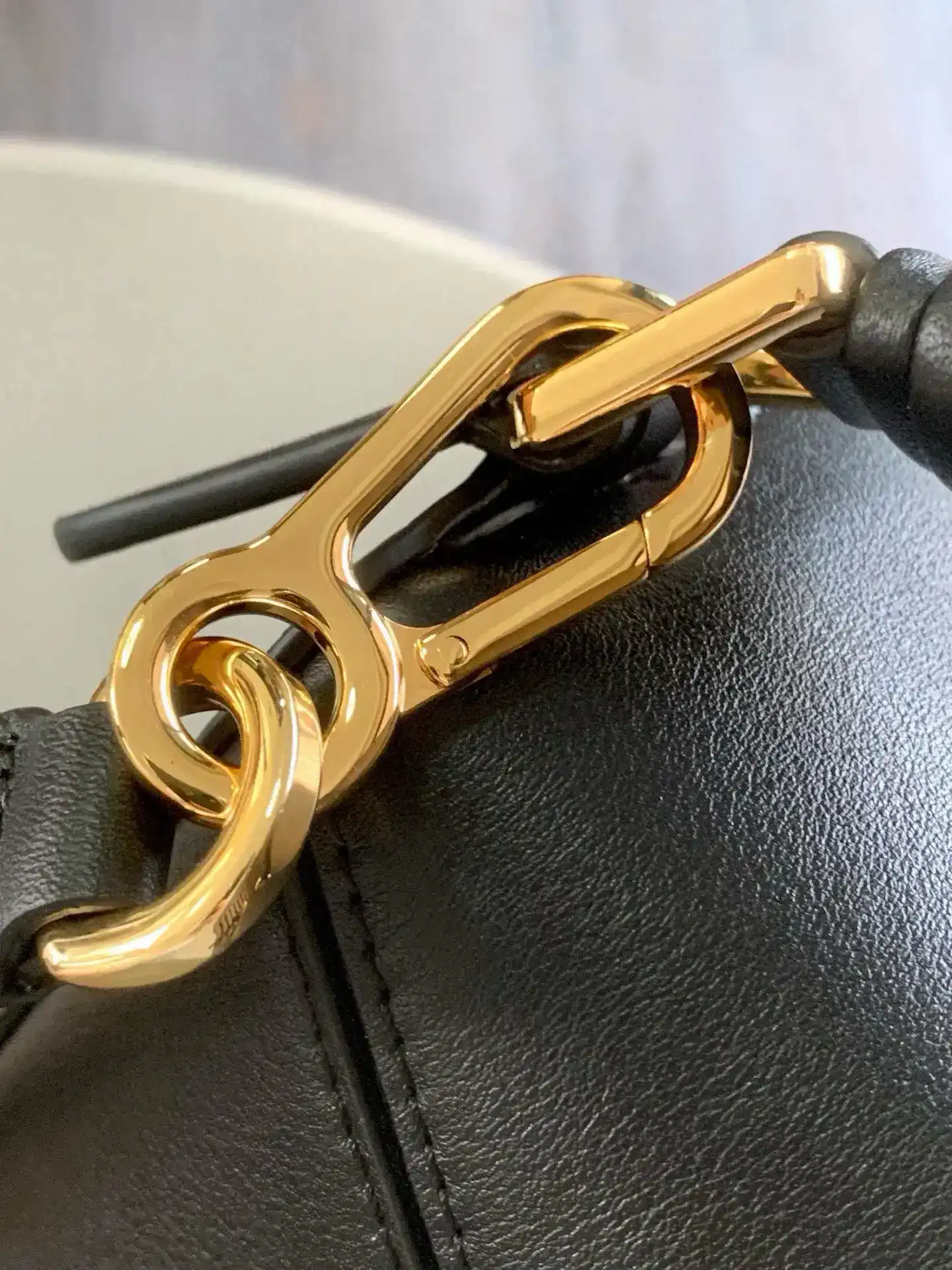 Loewe Black Puzzle Calfskin Top Handle Bag product photo from LabelPicks