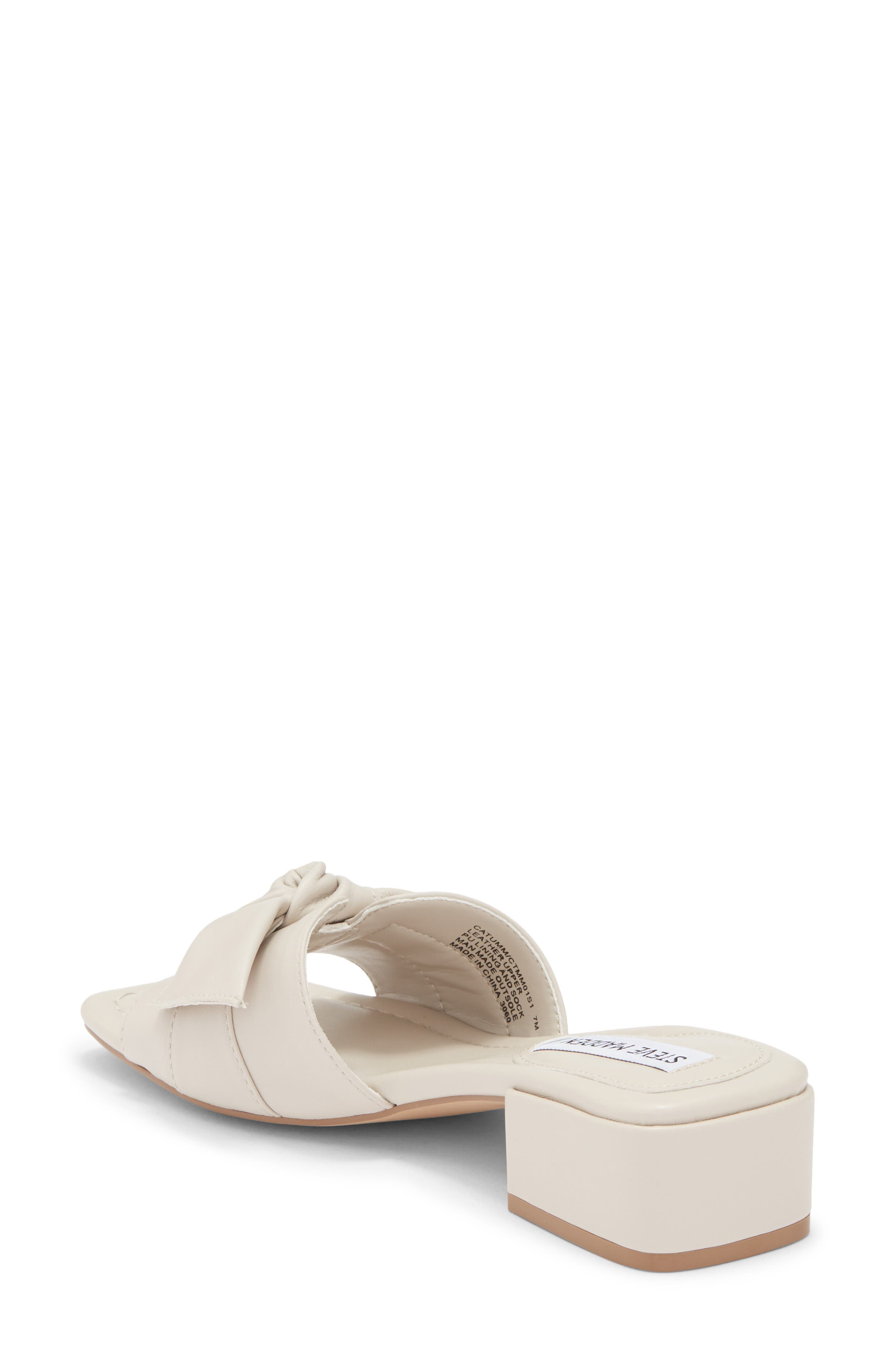 Steve Madden Catumm Bow Slide Sandal