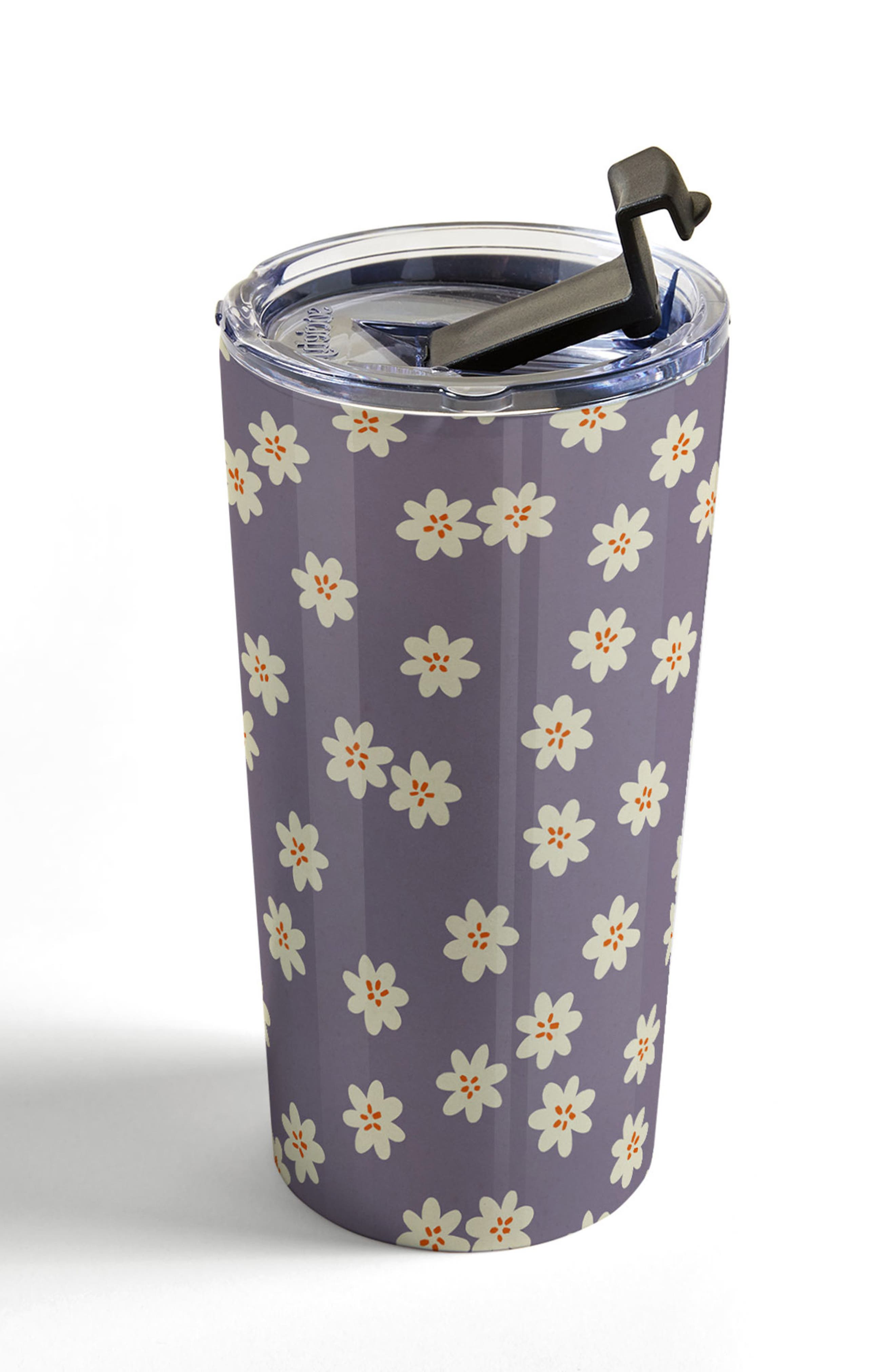Deny Designs Alisa Galitsyna Lavender Tiny Flower Tumbler