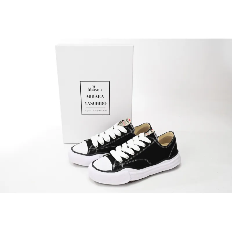 Maison Mihara Yasuhiro Hank OG Sole Canvas Low Black