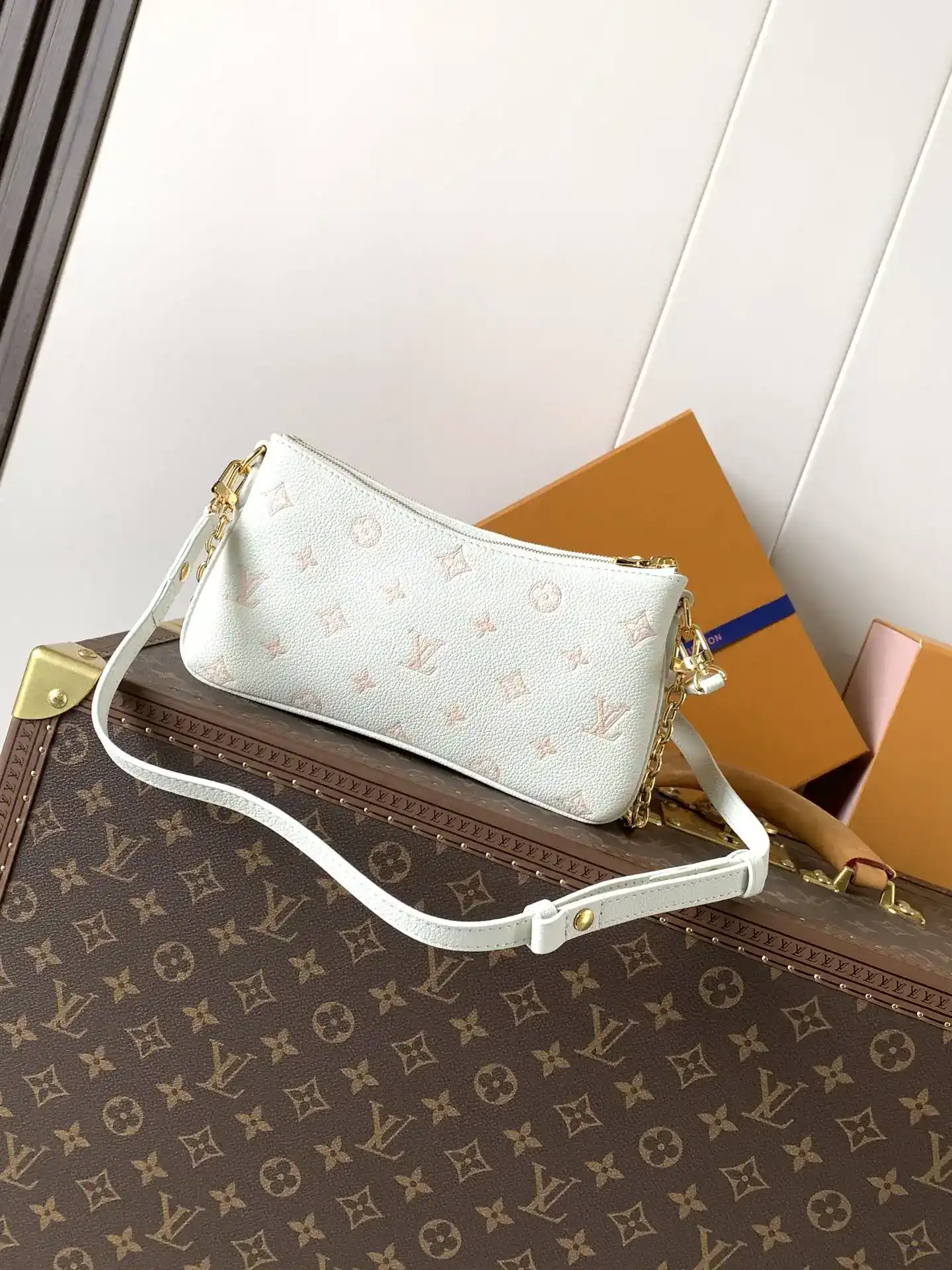 Louis Vuitton Black Pochette Calfskin Shoulder Bag product photo from LabelPicks