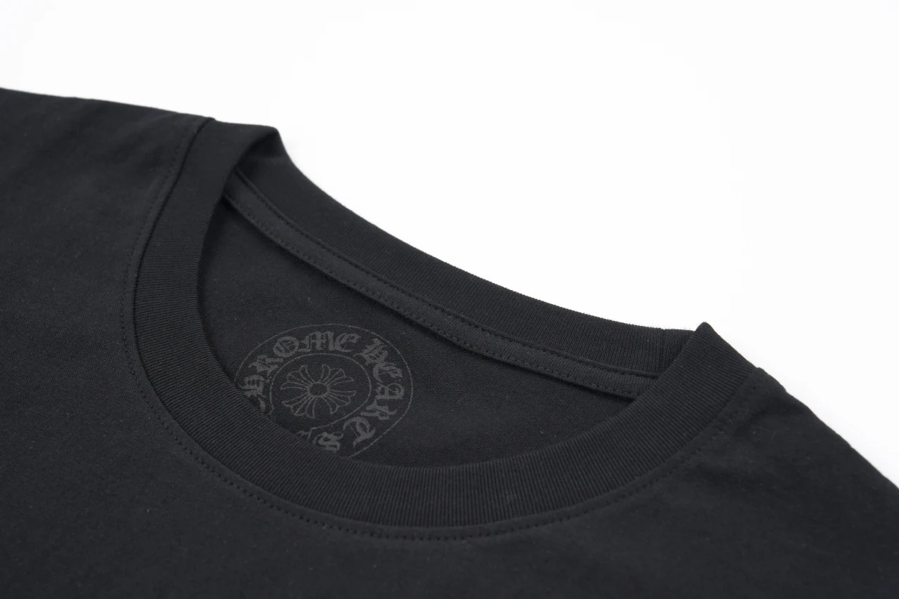 Chrome Hearts Black Vertical Sanskrit Cross T-Shirt product photo from LabelPicks