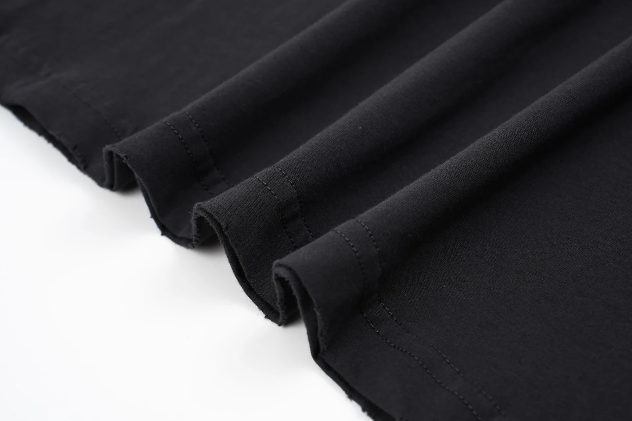 Prada Black Burnout Triangle Logo Long Sleeve T-Shirt product photo from LabelPicks