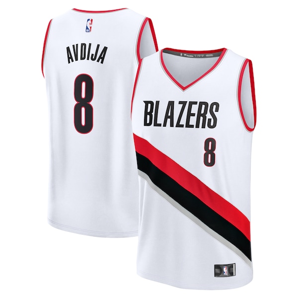 Deni Avdija Portland Trail Blazers  Fast Break Replica Player Jersey - Association Edition - White