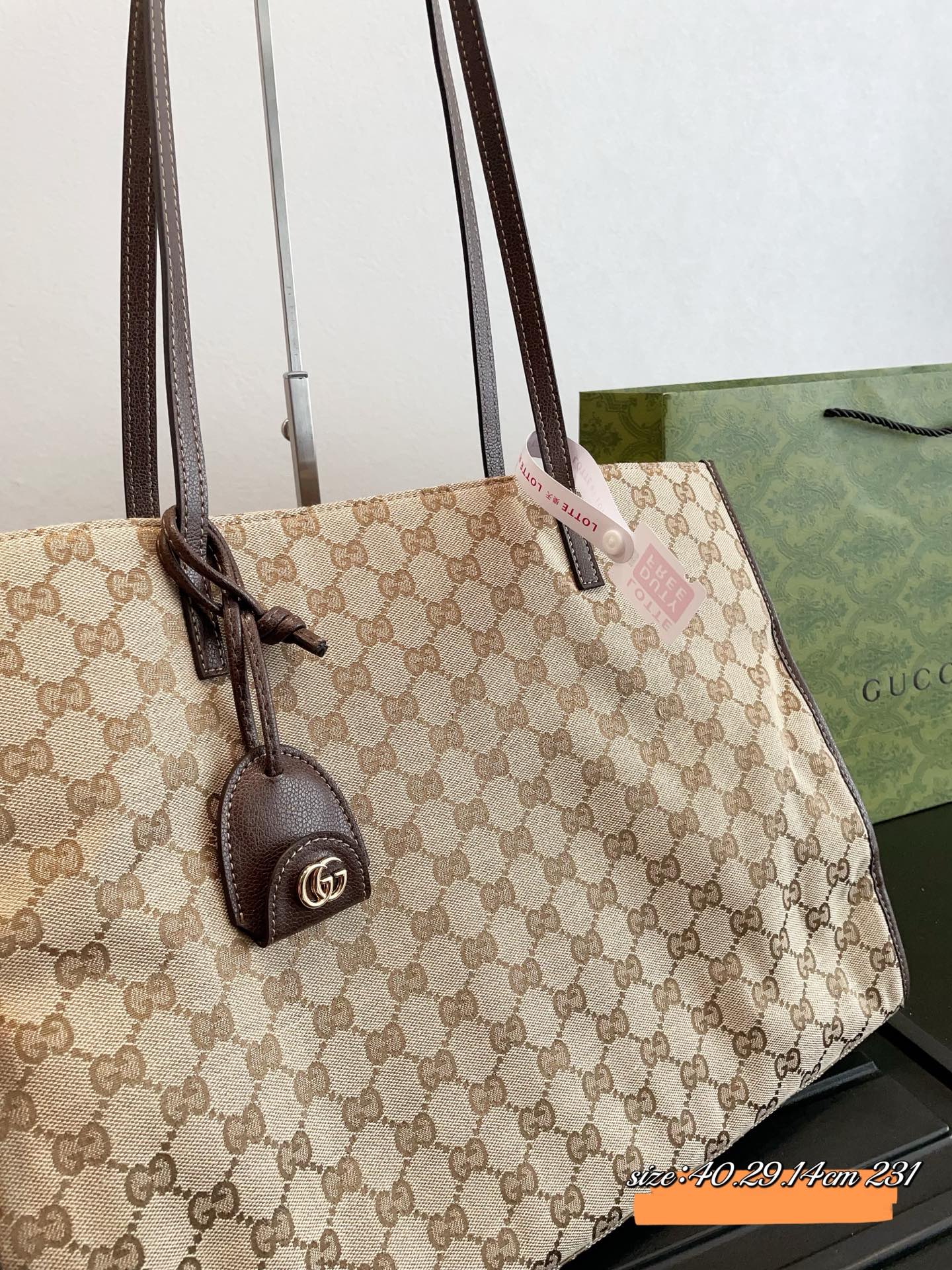 Gucci Classic Monogram Tote Bag