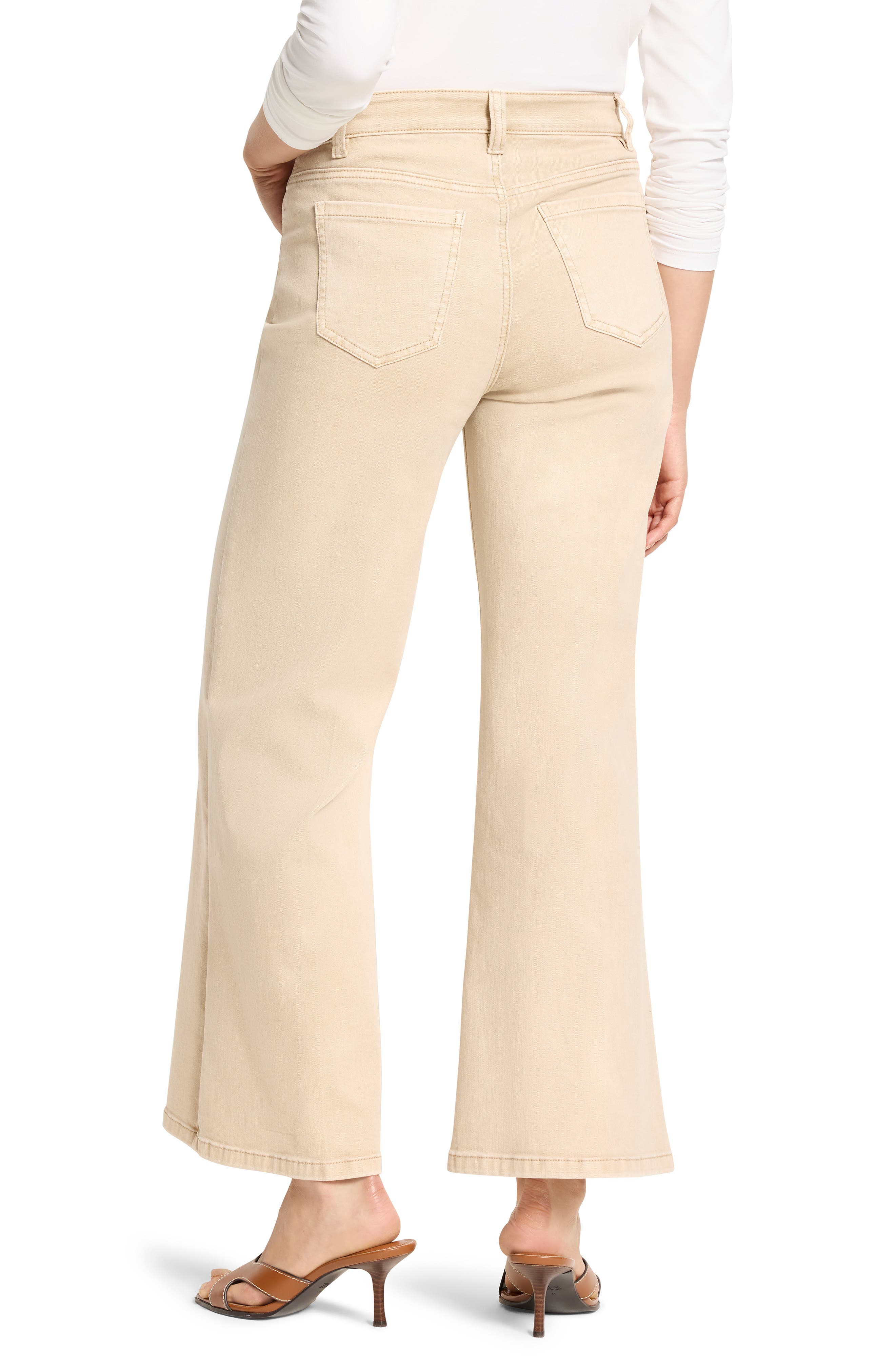 NIC+ZOE Joyride Ankle Boot Flare Leg Jeans