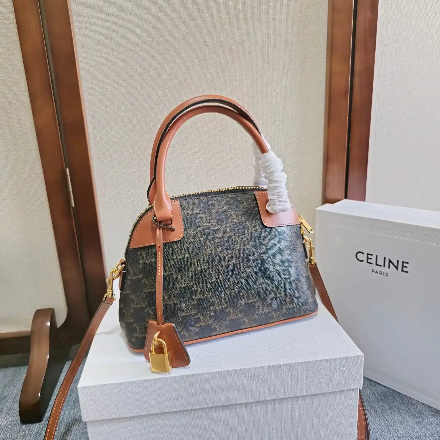 Celine Calfskin Top Handle Bag product photo from LabelPicks