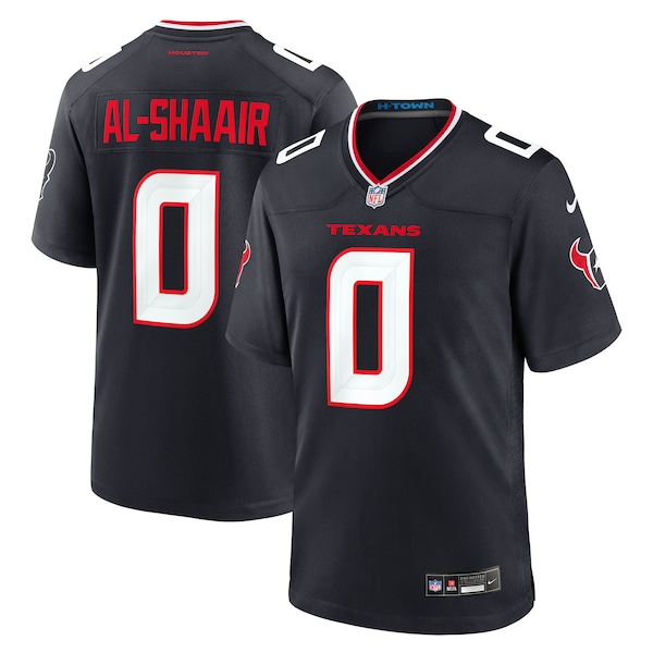 Azeez Al-Shaair Houston Texans Nike Team Game Jersey -  Navy