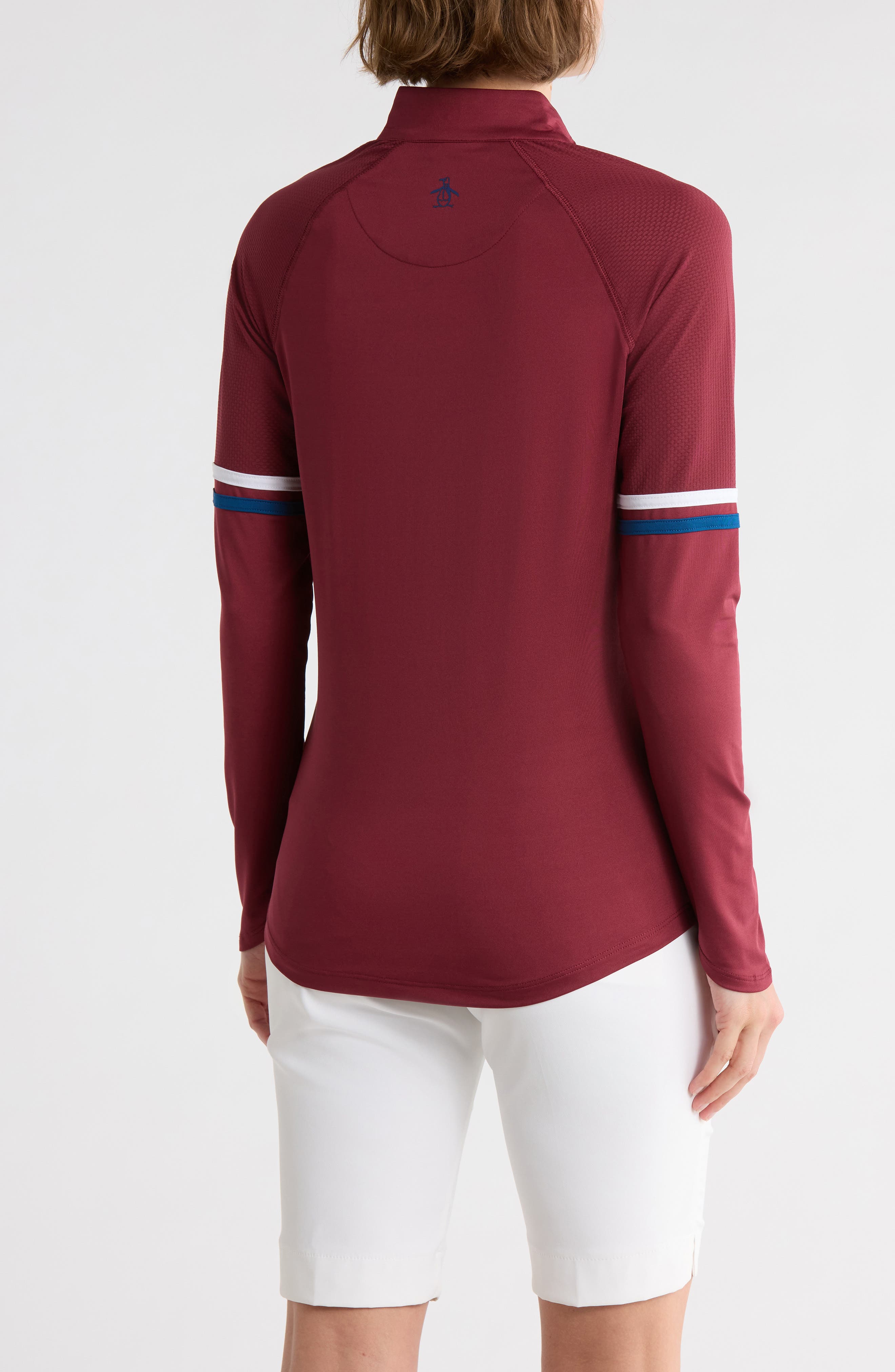 Original Penguin Quarter Zip Polo