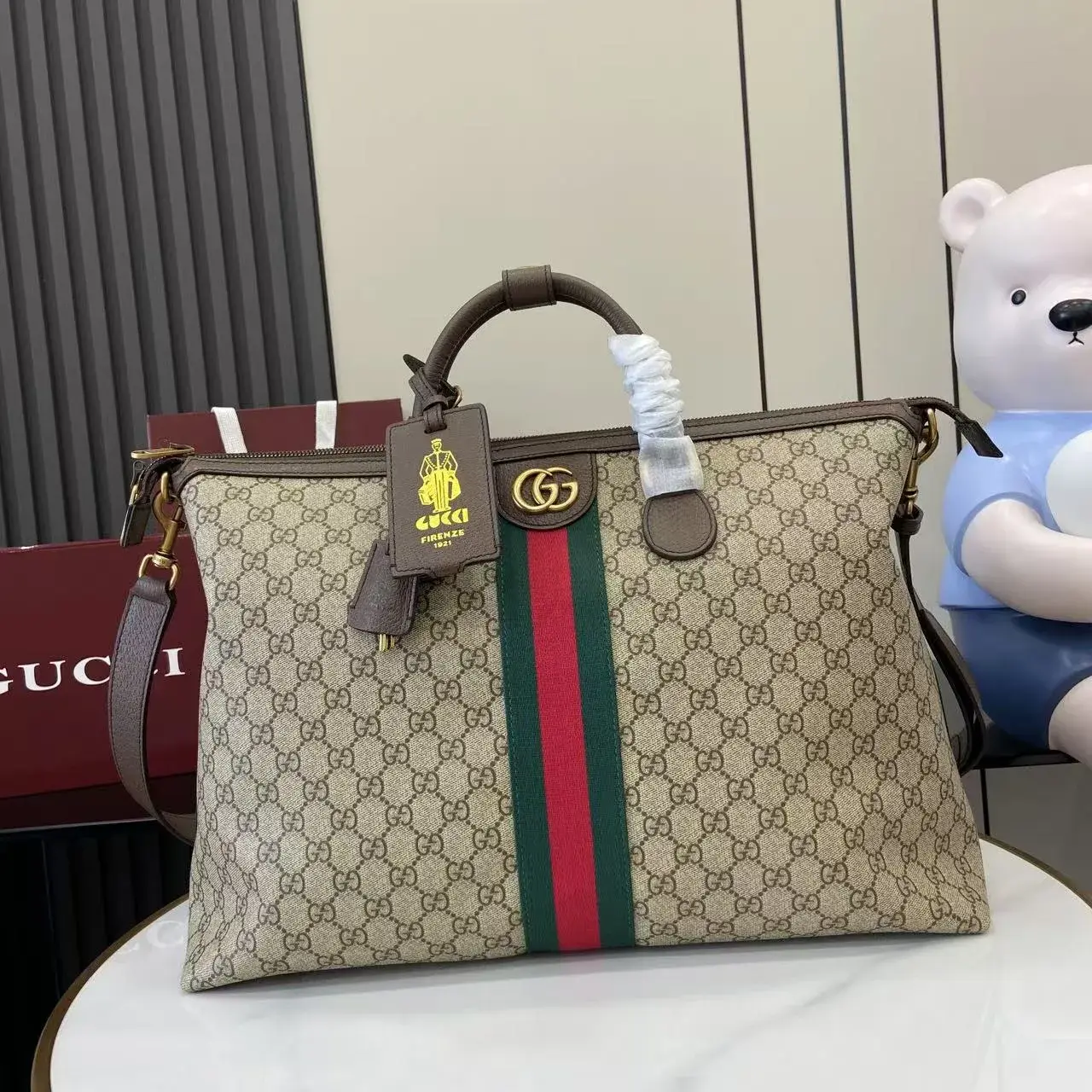 Gucci GG Supreme Canvas Tote Bag product photo from LabelPicks