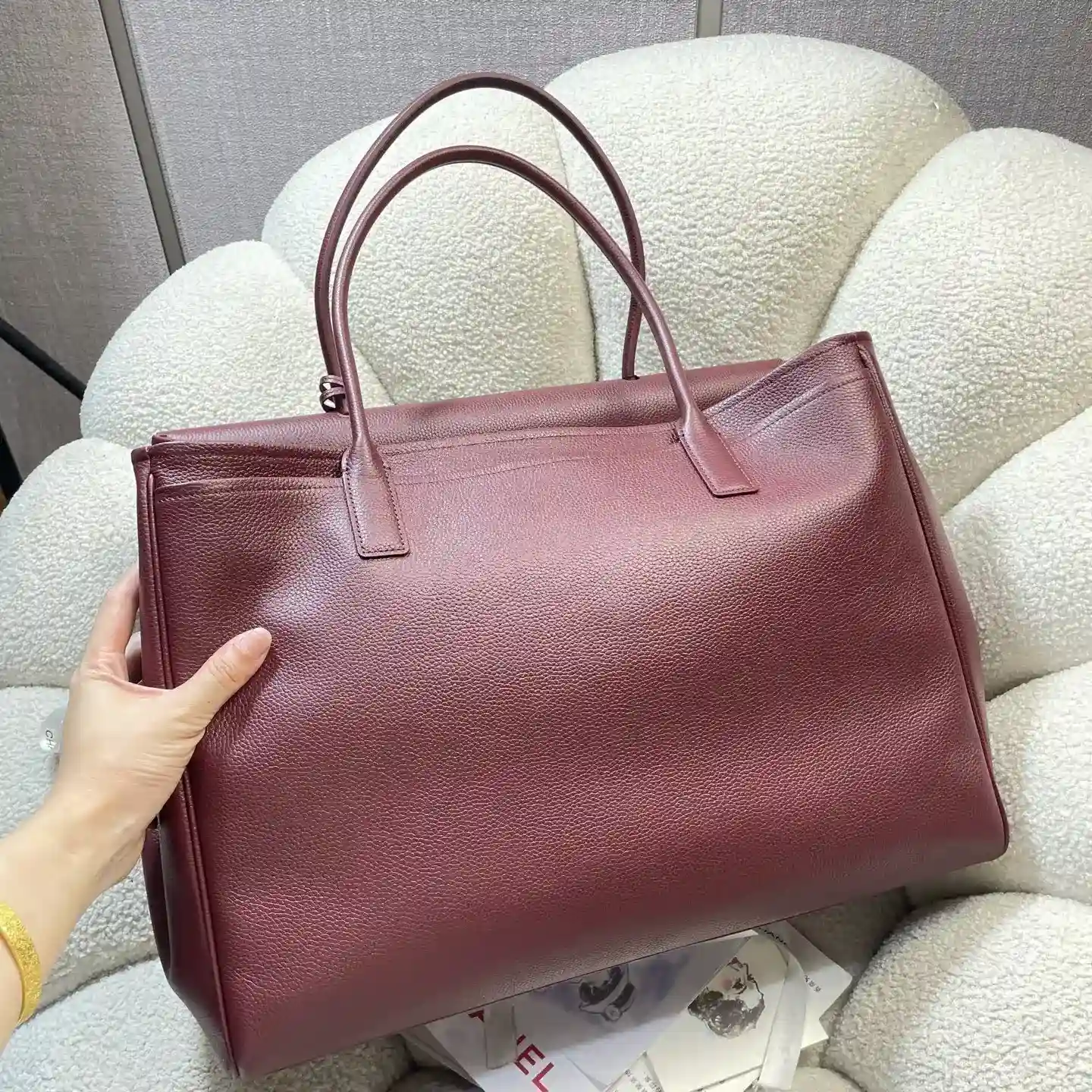 Chanel Grained Leather Tote Bag product photo from LabelPicks