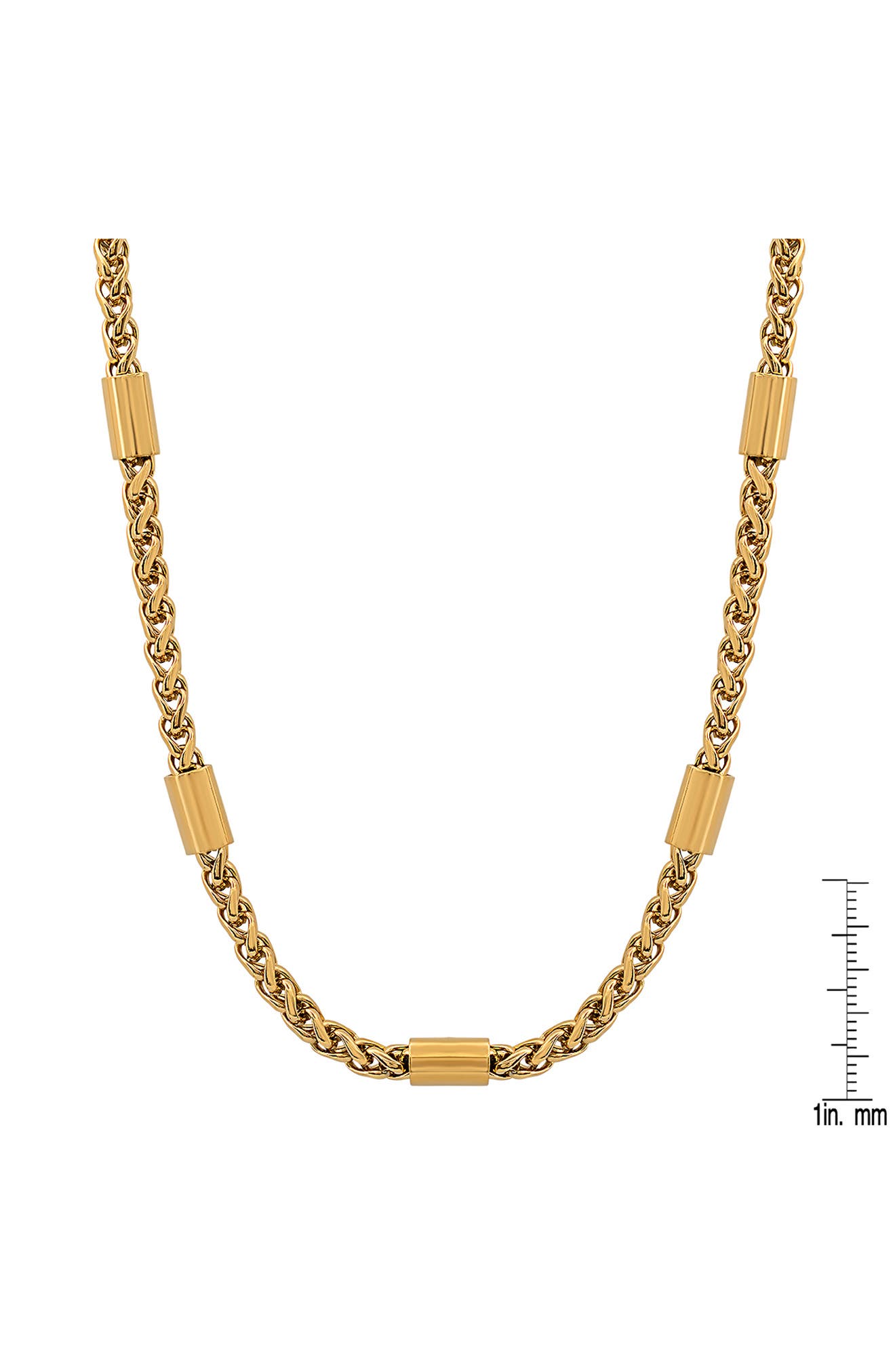 HMY JEWELRY Station Chain Necklace