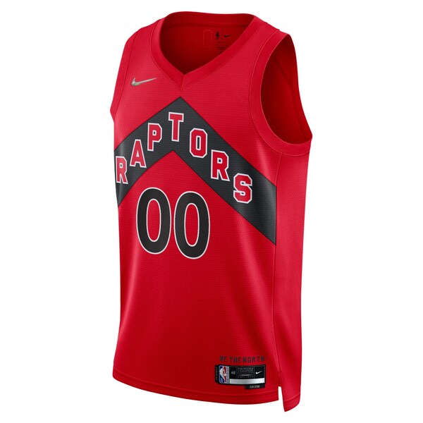 Toronto Raptors Nike 2021/22 Diamond Swingman Custom Jersey - Icon Edition - Red