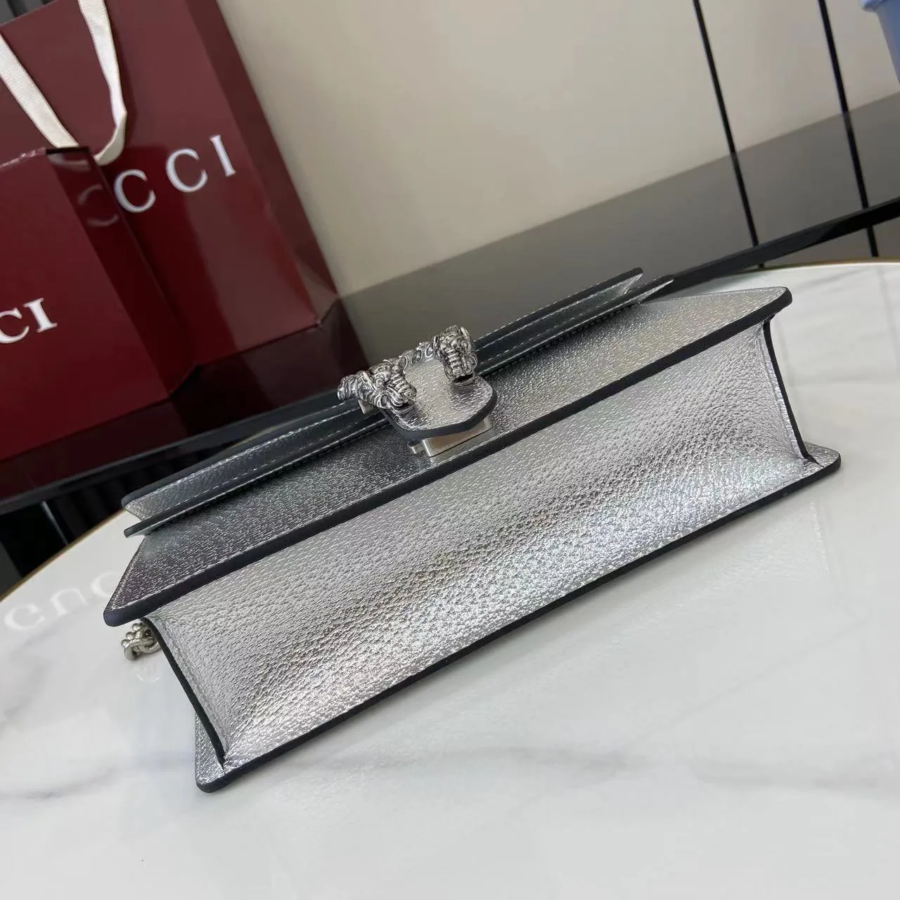 Gucci Silver Dionysus Shoulder Bag product photo from LabelPicks