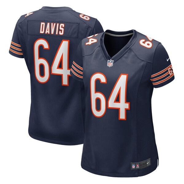 Nate Davis Chicago Bears Nike Women's  Game Jersey -  Navy