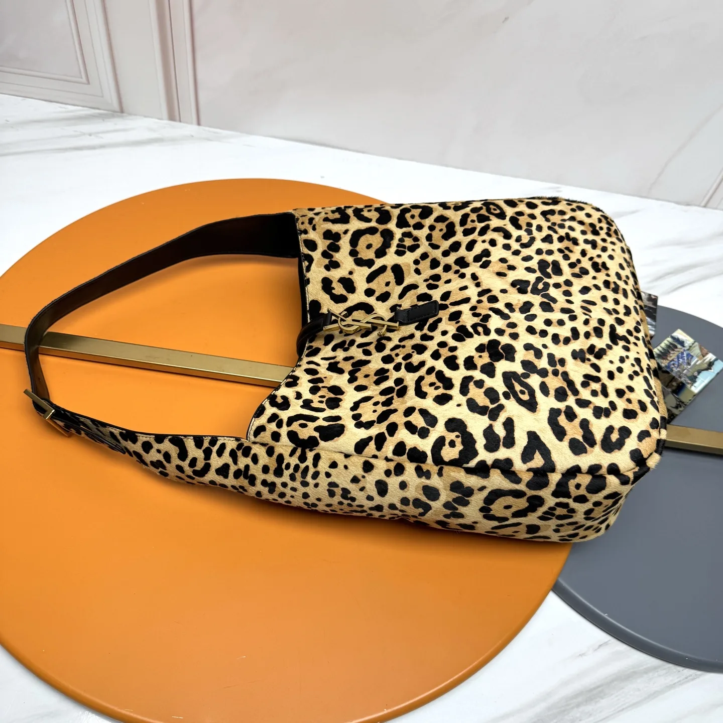 Saint Laurent Calfskin Le 5 A 7 Hobo Bag product photo from LabelPicks