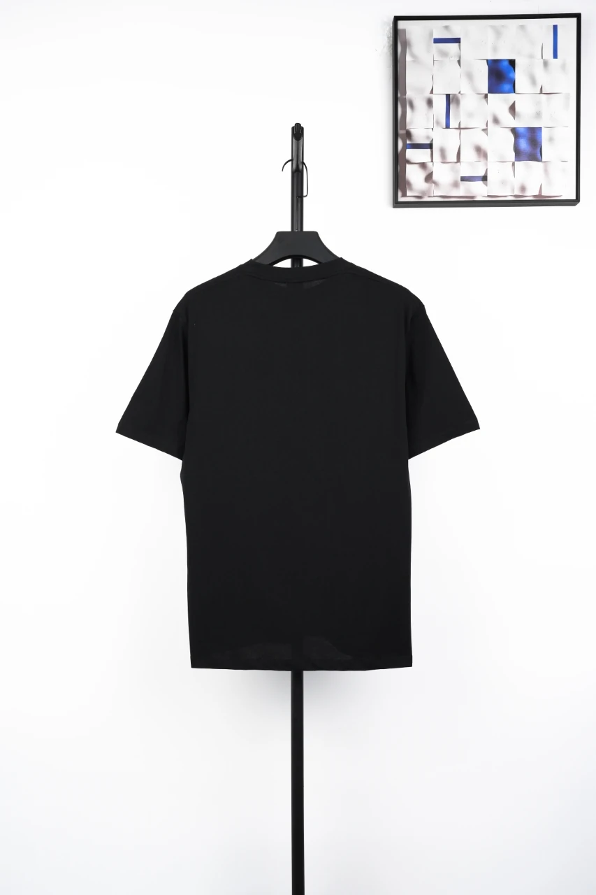 LOEWE Black Gradient Logo Embroidered T-Shirt product photo from LabelPicks
