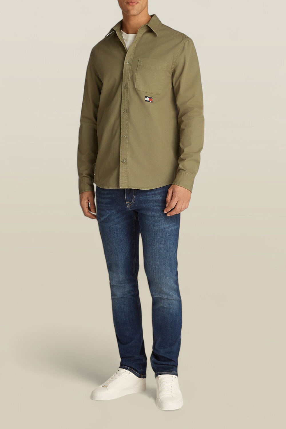 TOMMY HILFIGER חולצה מכופתרת