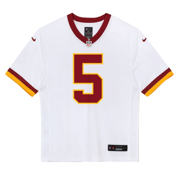 Jayden Daniels Washington Commanders Nike Preschool Game Super Bowl Era Jersey - White