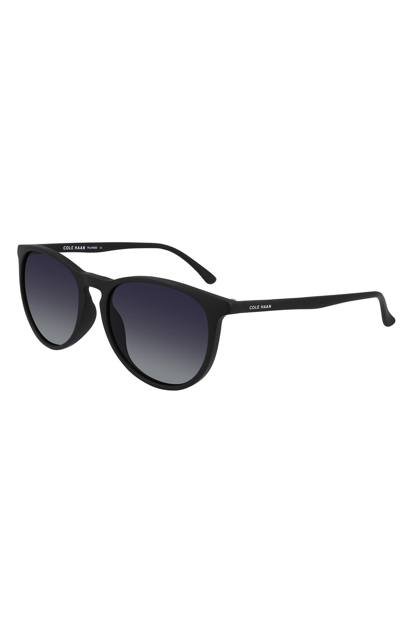 Cole Haan 55mm Vintage Round Sunglasses