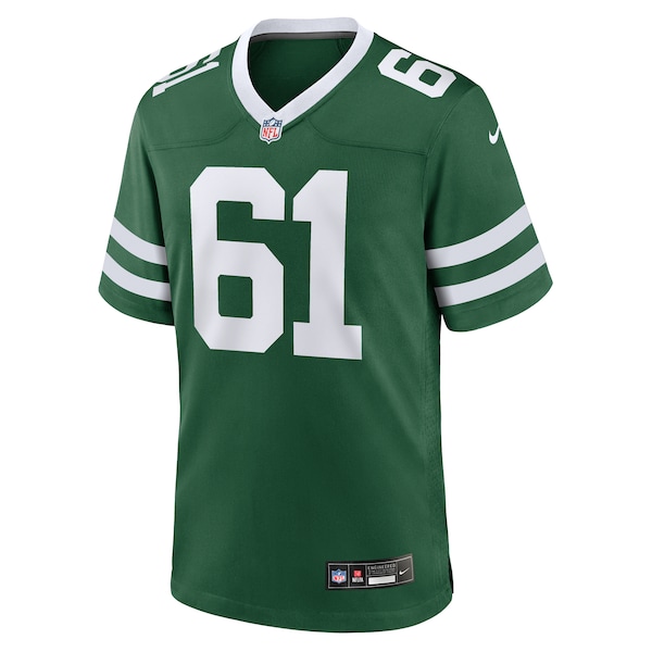 Max Mitchell New York Jets Nike Team Game Jersey - Legacy Green