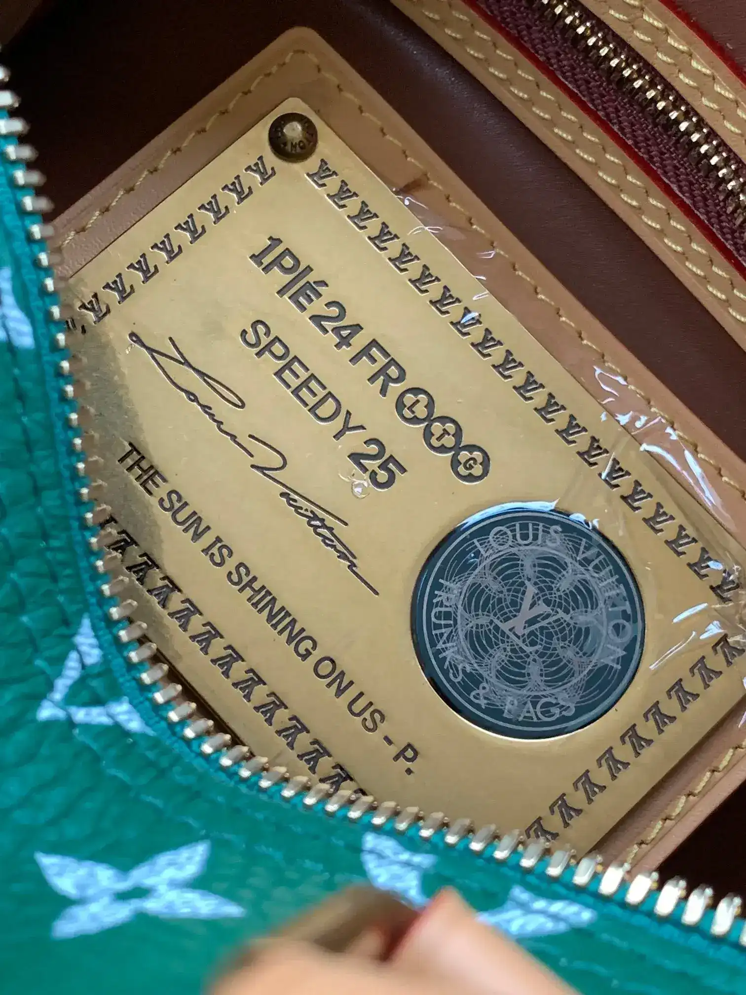 Louis Vuitton Green Speedy Lambskin Top Handle Bag product photo from LabelPicks