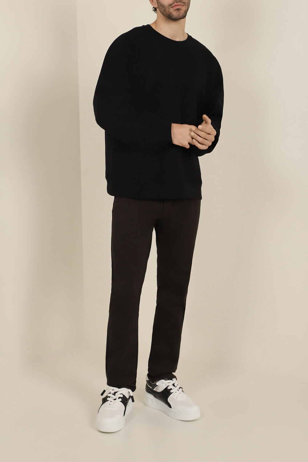 SAINT LAURENT סווטשירט אוברסייז