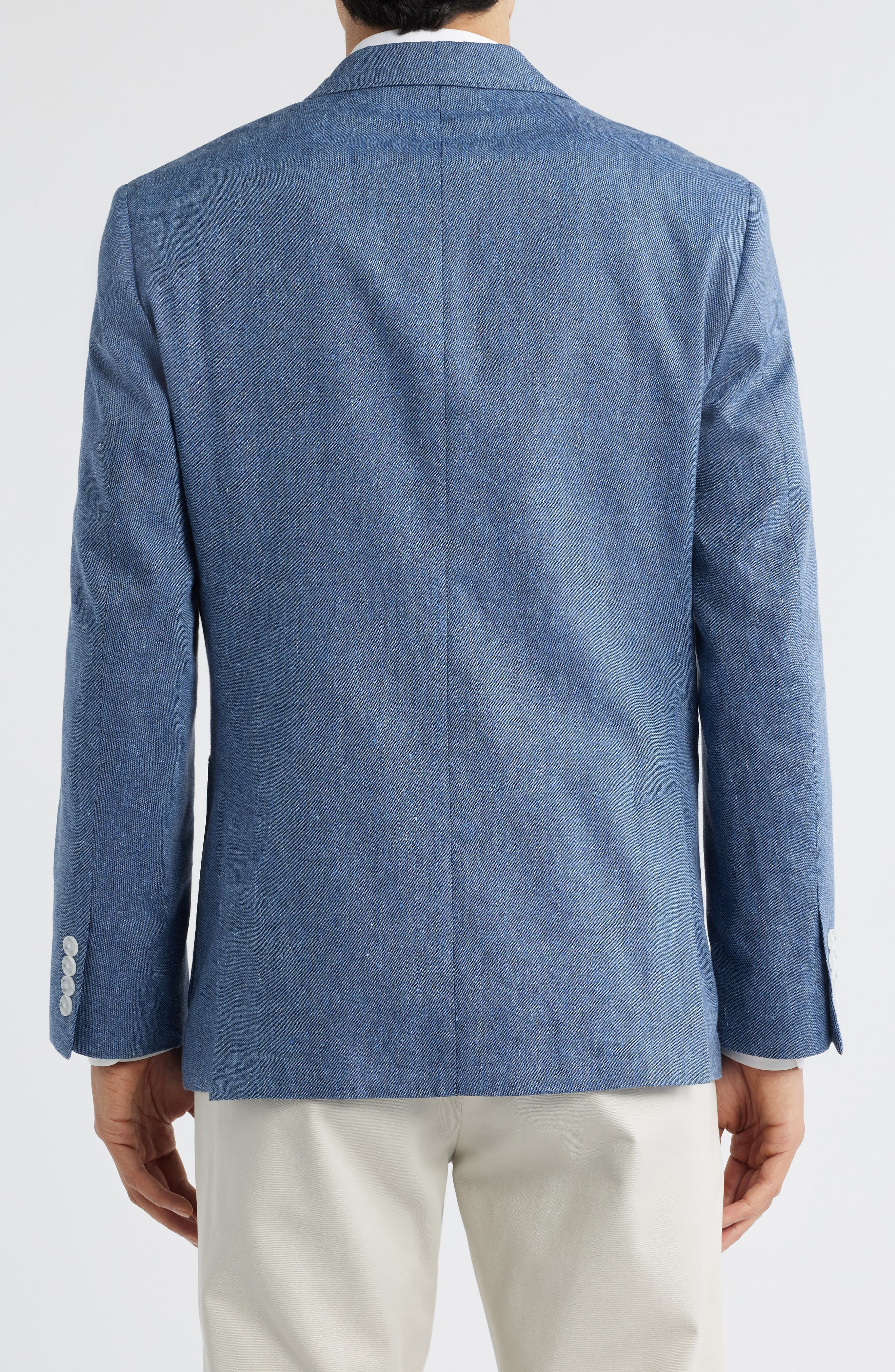 Nordstrom Slub Linen & Wool Twill Sport Coat