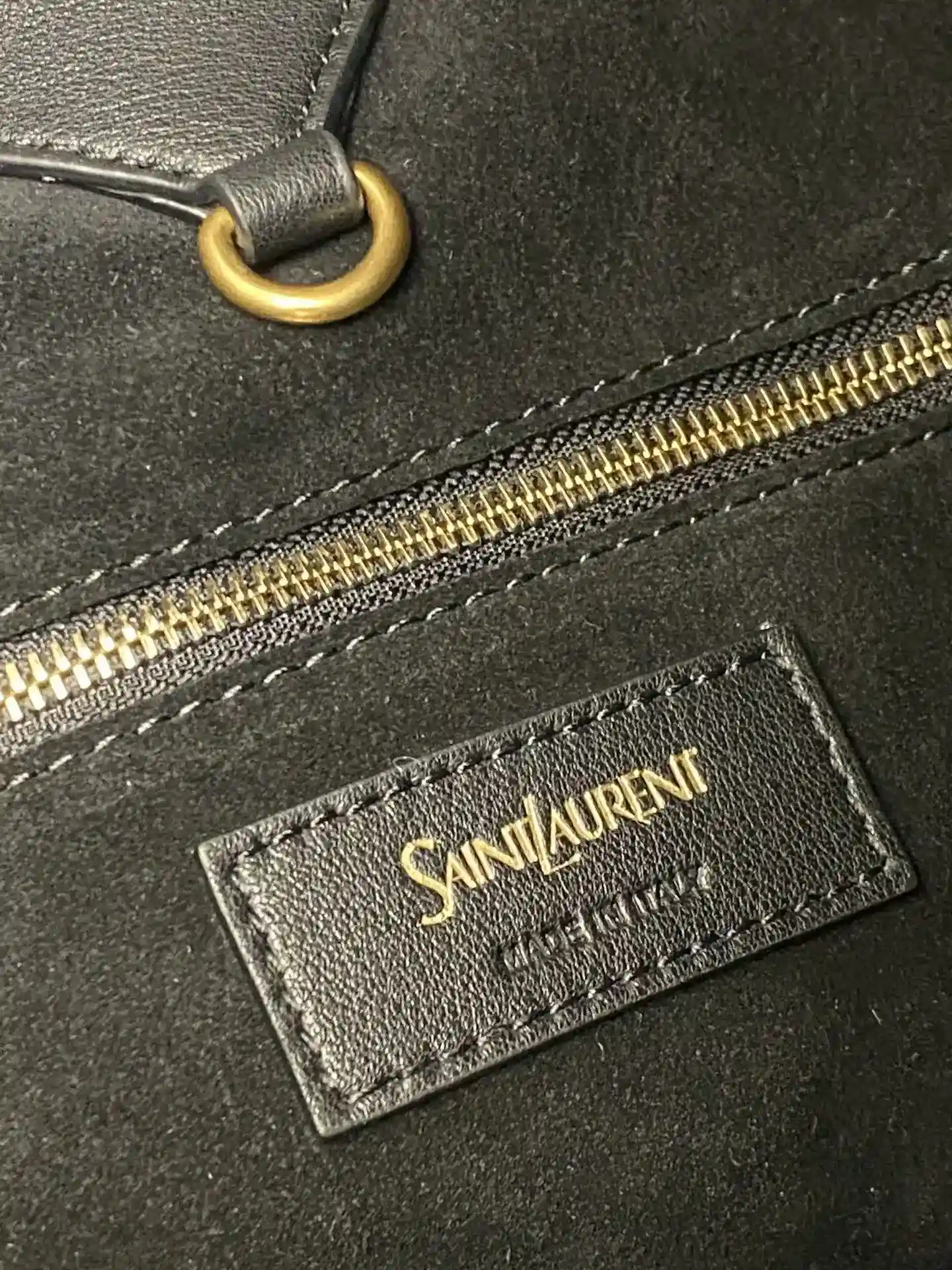 Saint Laurent Grained Leather Tote Bag product photo from LabelPicks