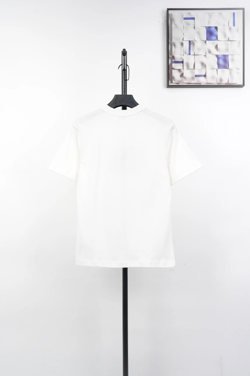 Burberry White Oval Badge Embroidered T-Shirt product photo from LabelPicks