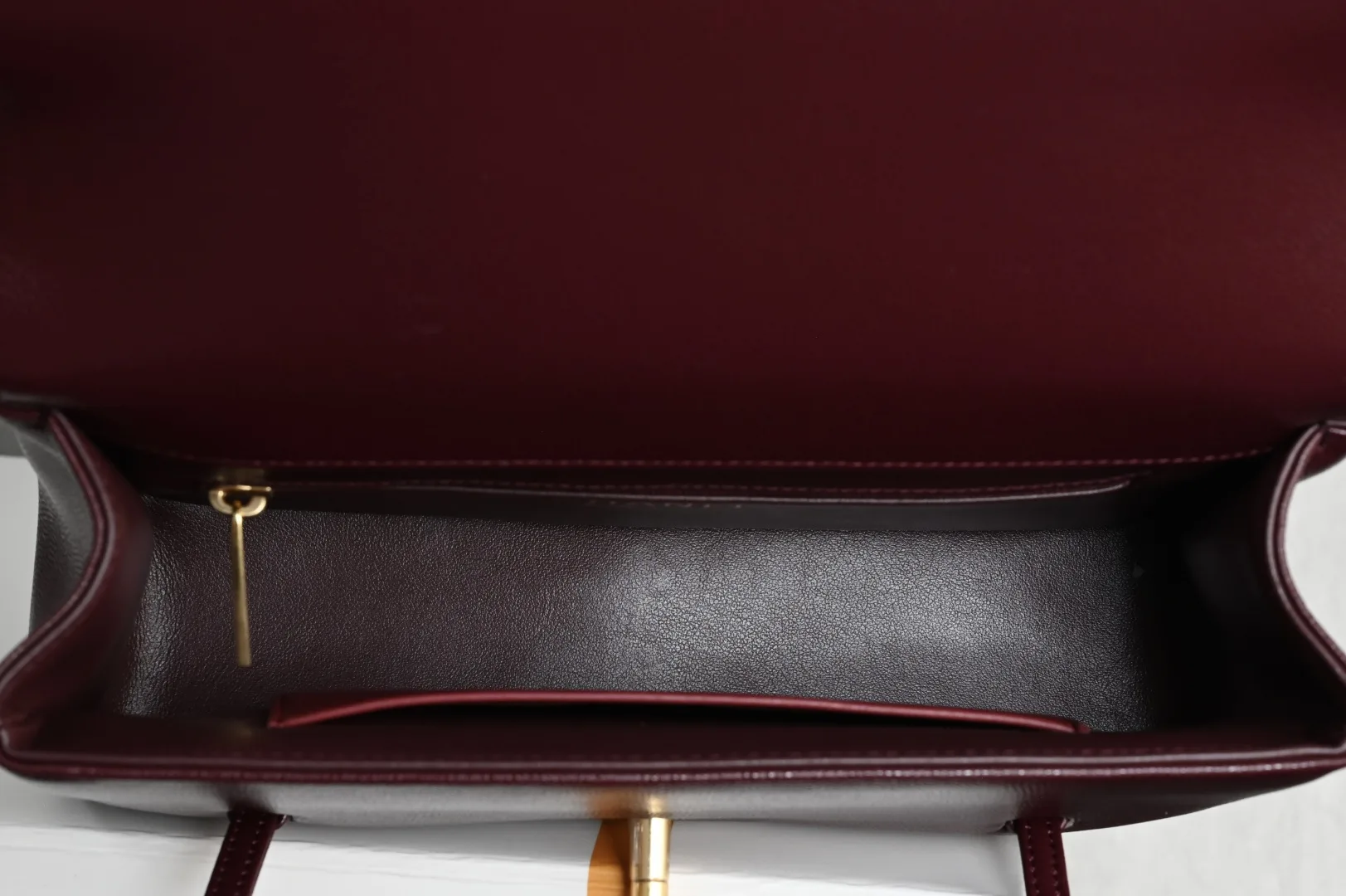 Chanel Burgundy Calfskin Shoulder Bag product photo from LabelPicks