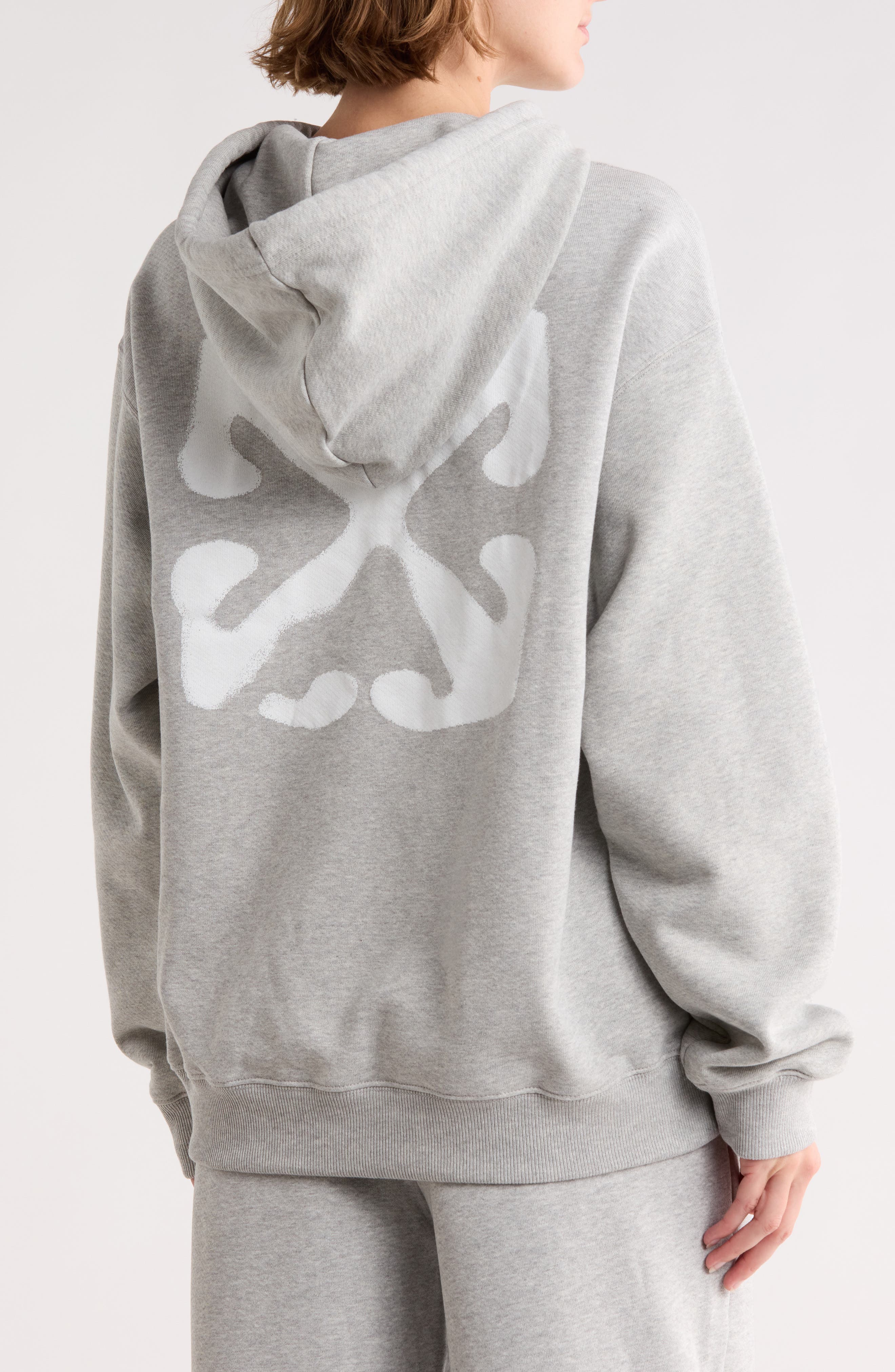 Off-White Oversize Cotton Hoodie