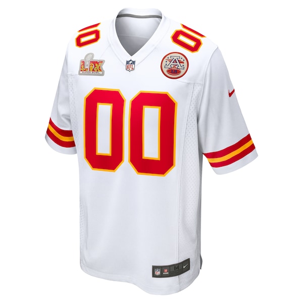 Kansas City Chiefs Nike Super Bowl LIX Custom Game Jersey - White