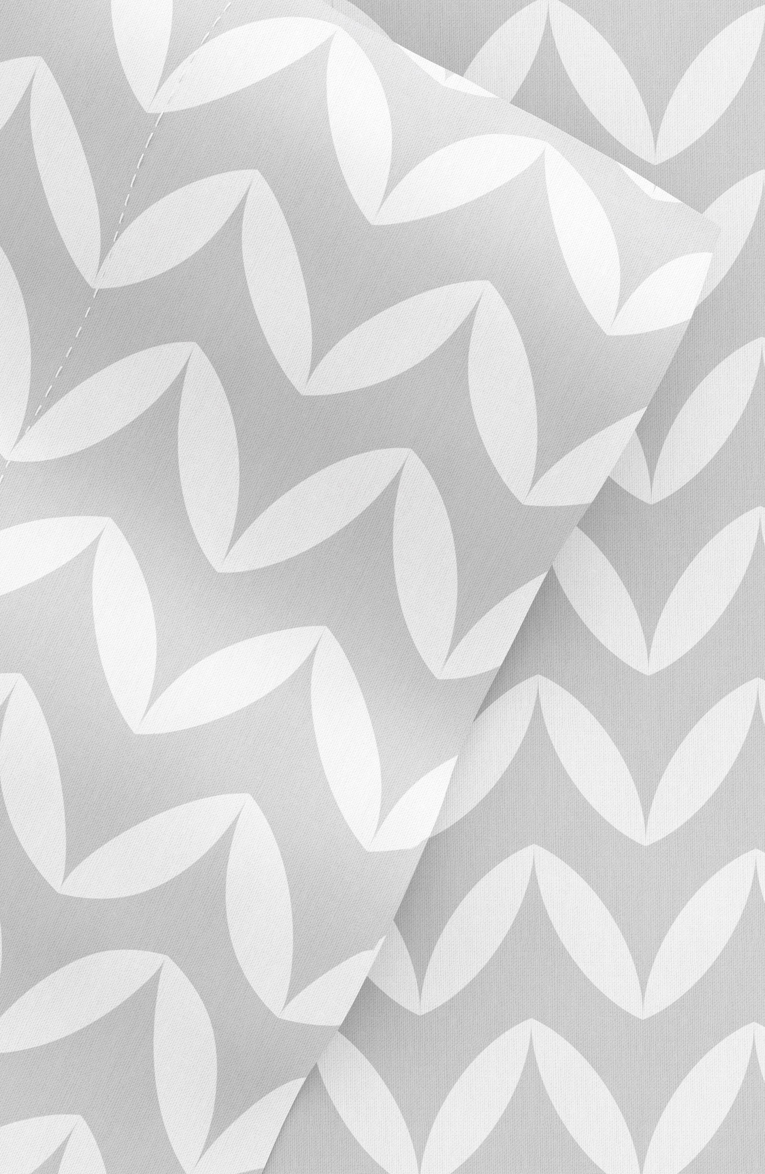 HOMESPUN HOME SPUN Premium Ultra Soft Puffed Chevron Pattern 4-Piece Bed Sheet Set