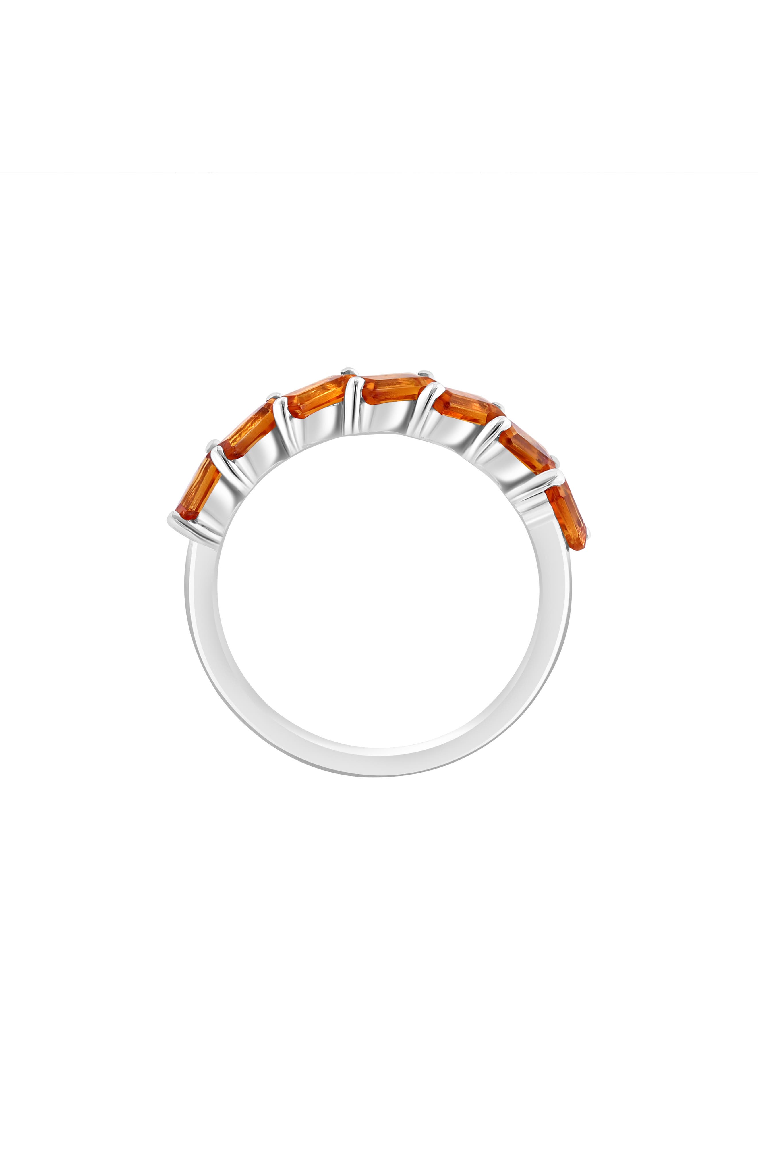 EFFY Citrine Baguette Stacking Ring