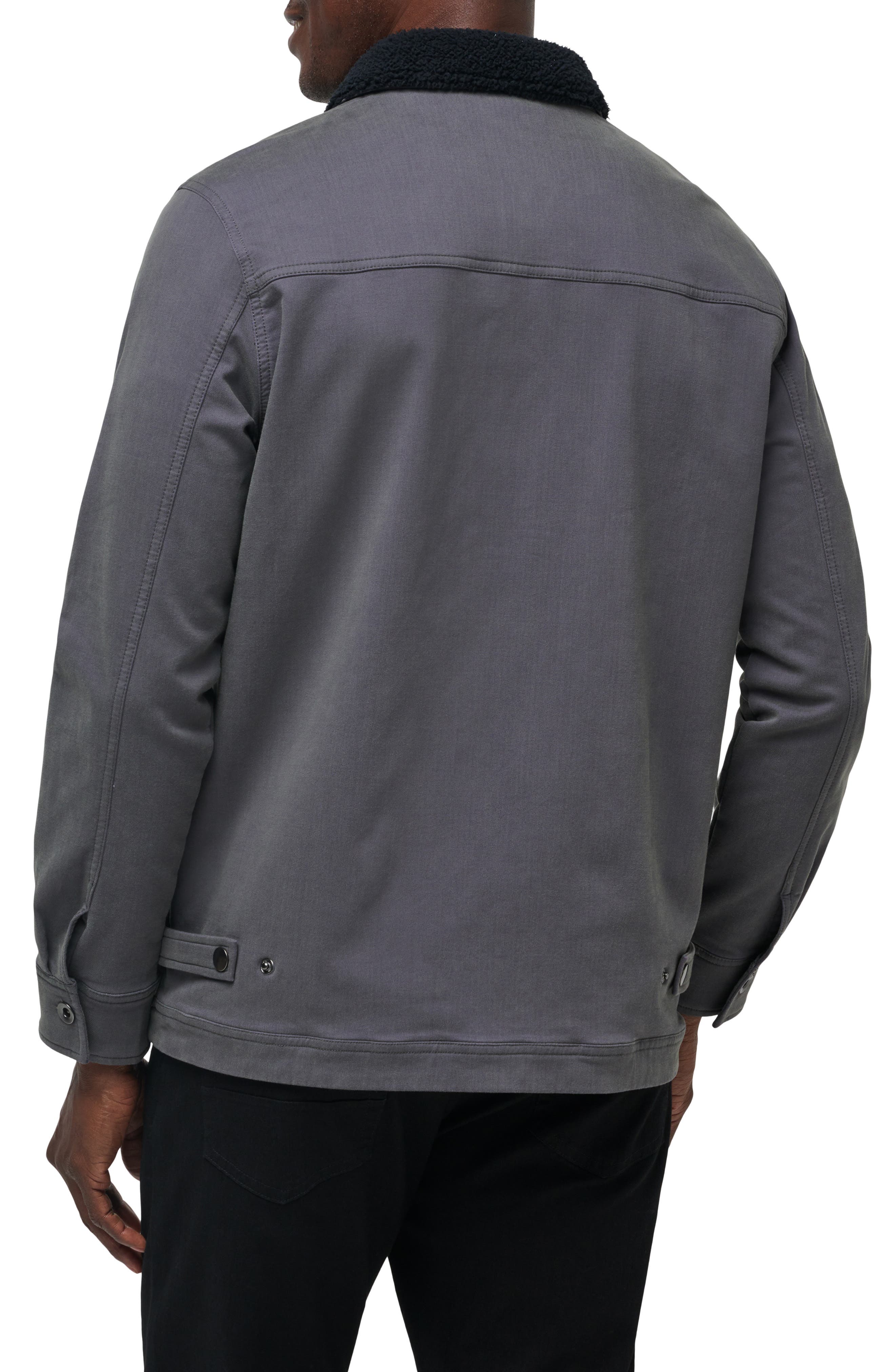 TravisMathew Cloud Denim Fleece Collar Jacket