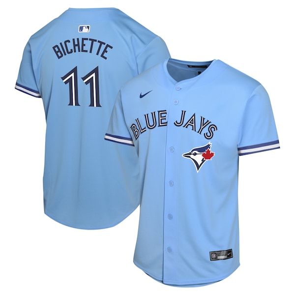 Bo Bichette Toronto Blue Jays Nike Youth Alternate Player Game Jersey - Powder Blue
