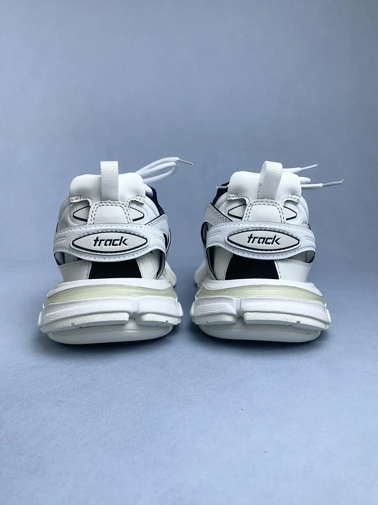 Track Sock Sneaker 'White Black' product photo from LabelPicks