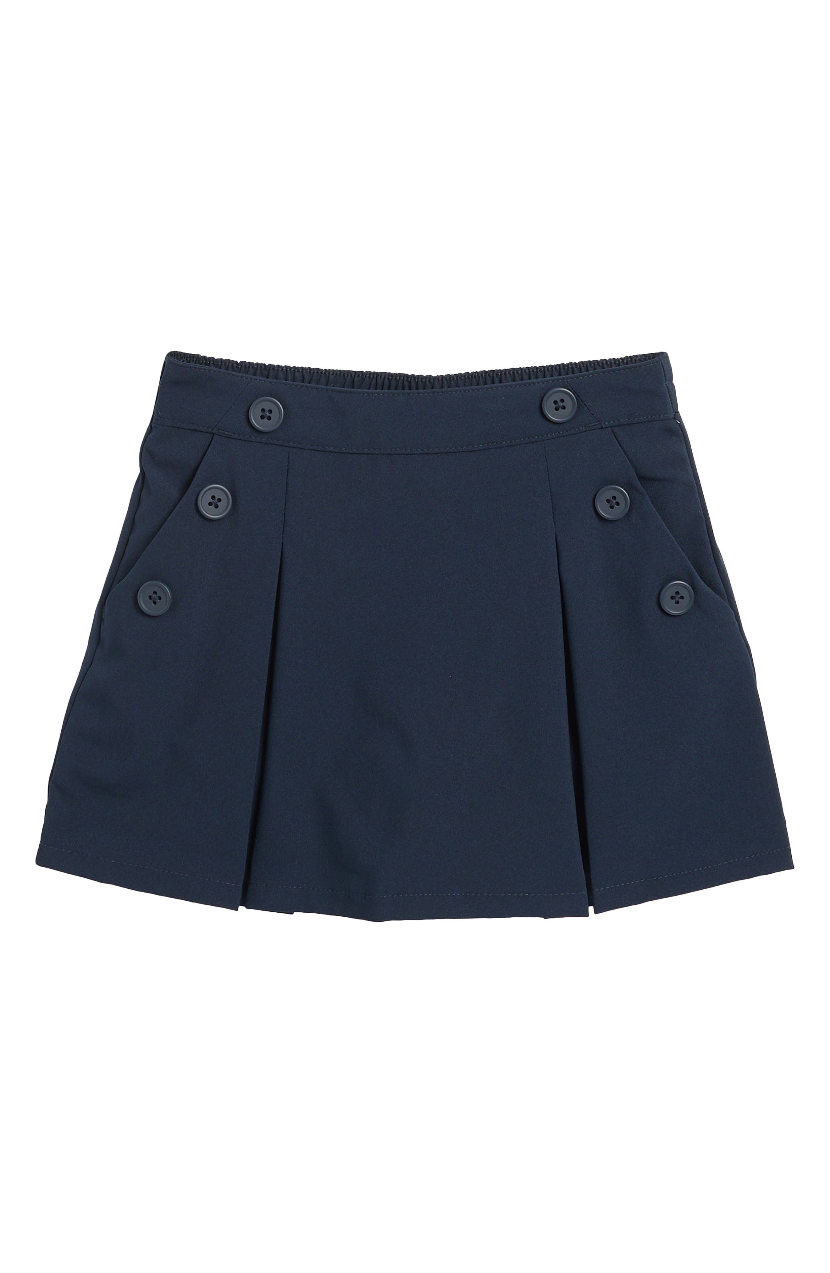 Nautica Kids' Button Poplin Skort