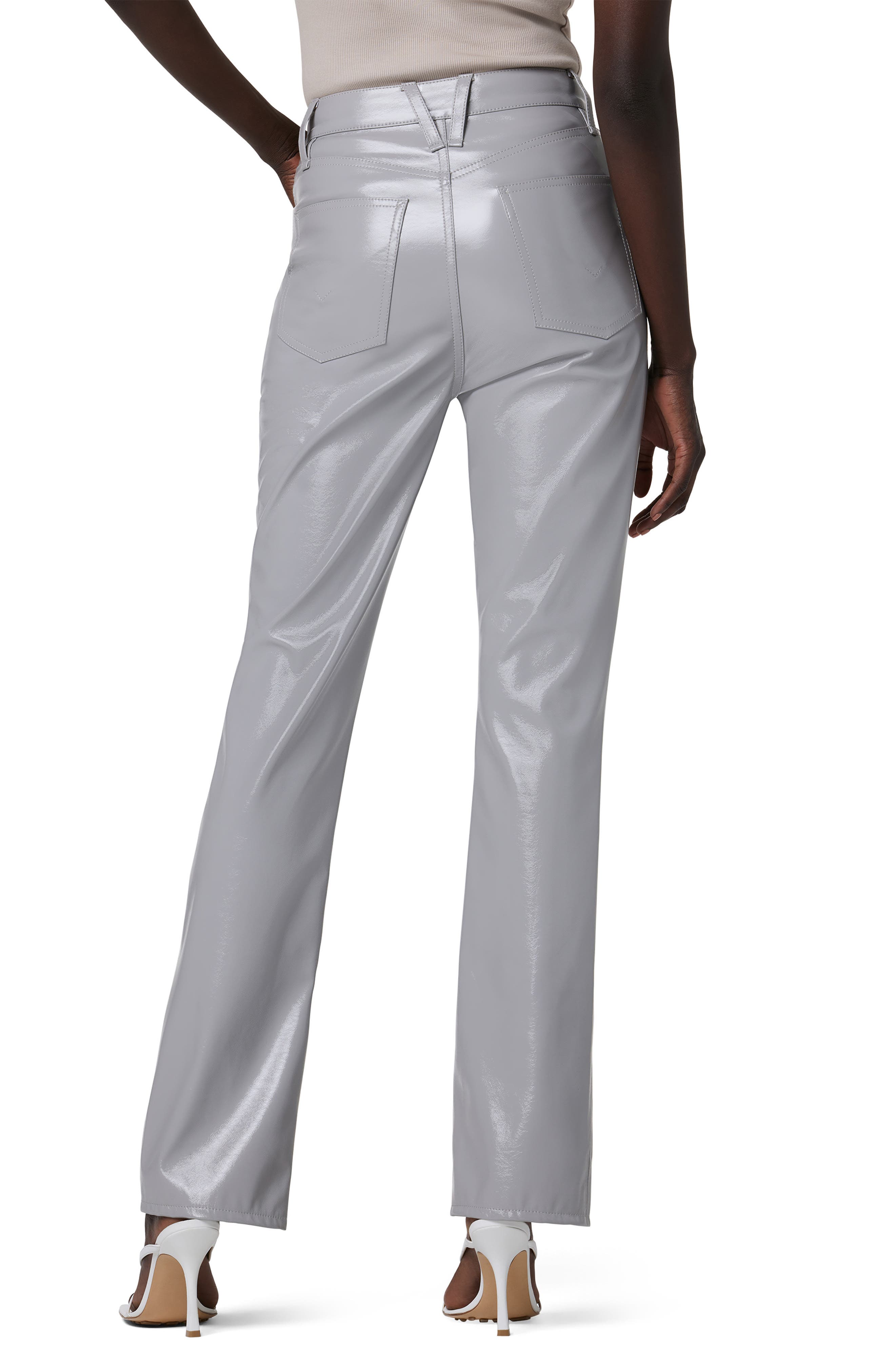 Hudson Jeans Harlow Ultrahigh Waist Split Hem Bootcut Jeans
