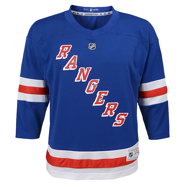 New York Rangers Youth Replica Custom Jersey - Blue