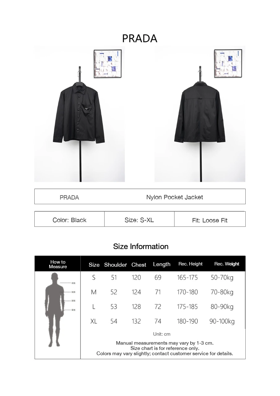 Prada Black Re-Nylon Pocket Shirt Jacket product photo from LabelPicks