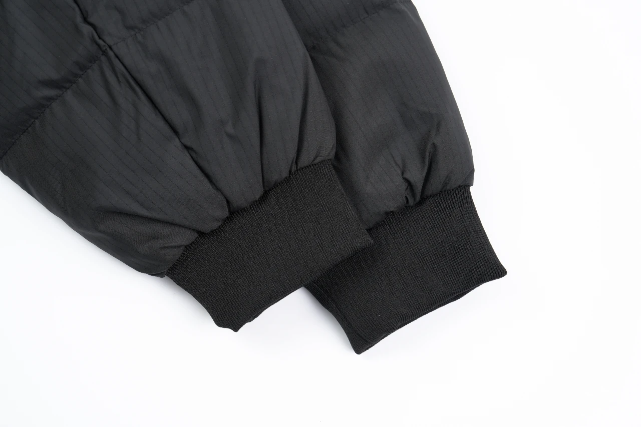 Ralph Lauren Black Grey Pony Embroidered Quilted Down Jacket product photo from LabelPicks