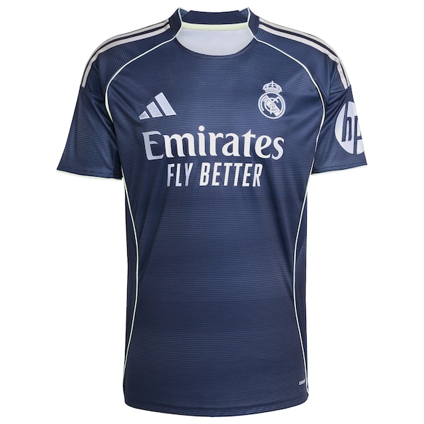 Los Merengues adidas 2025/26 Away Replica Custom Jersey - Blue