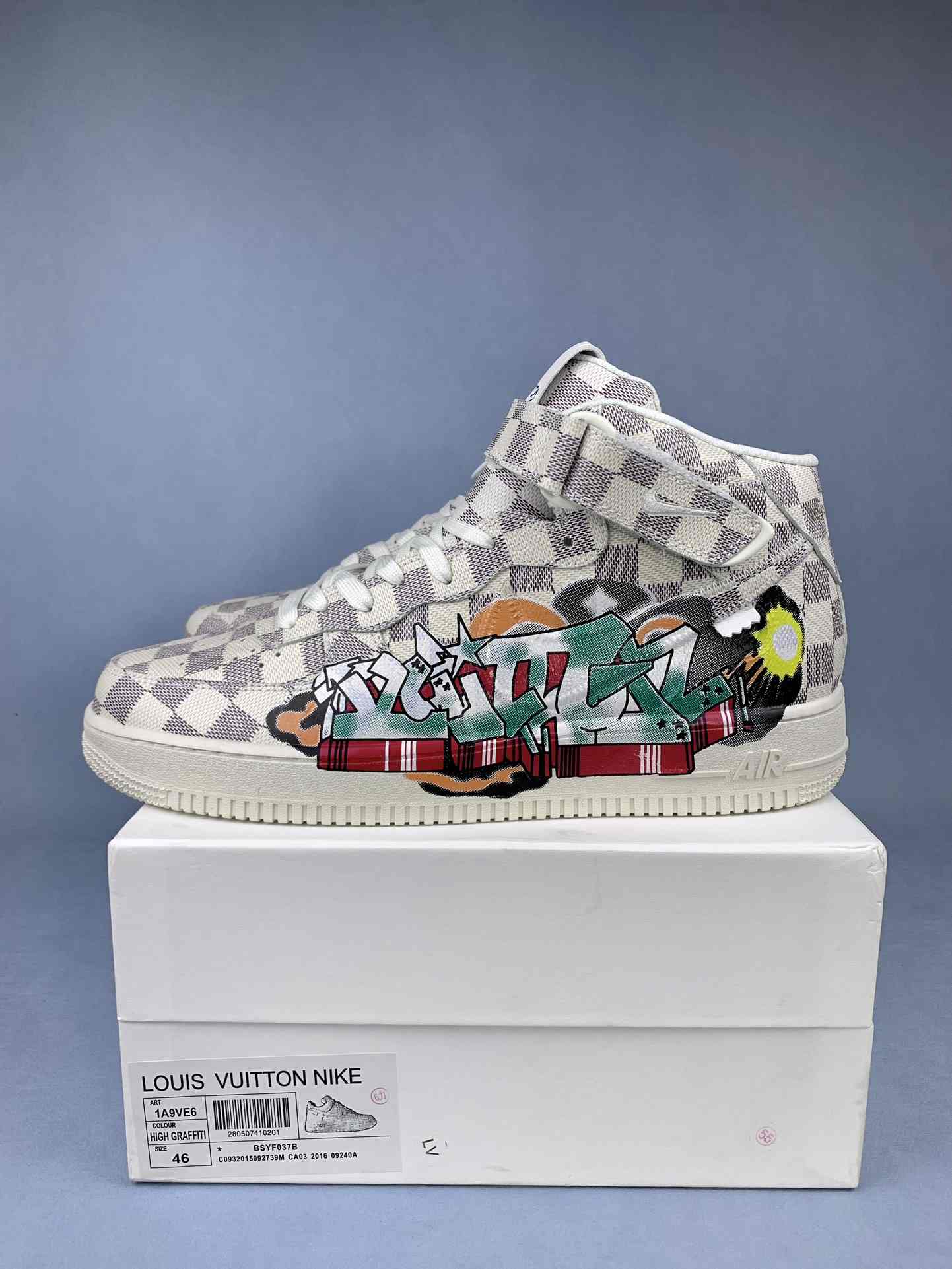 Louis Vuitton x Nike Air Force 1 Mid by Virgil Abloh